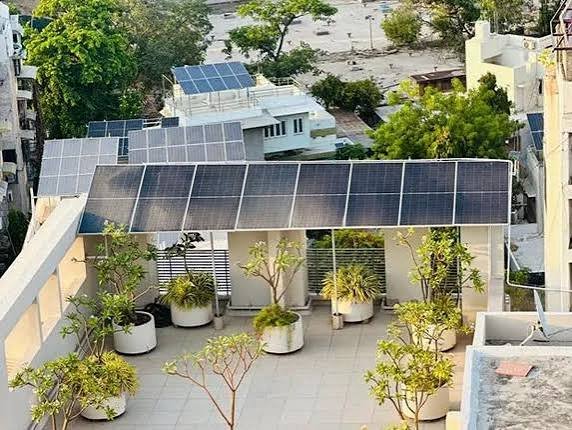 Commercial Rooftop Solar Plant